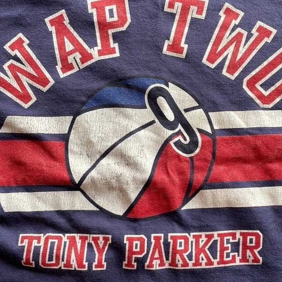 Authentic WAP TWO Tony Parker Kids Tshirt - Picture 3 of 9